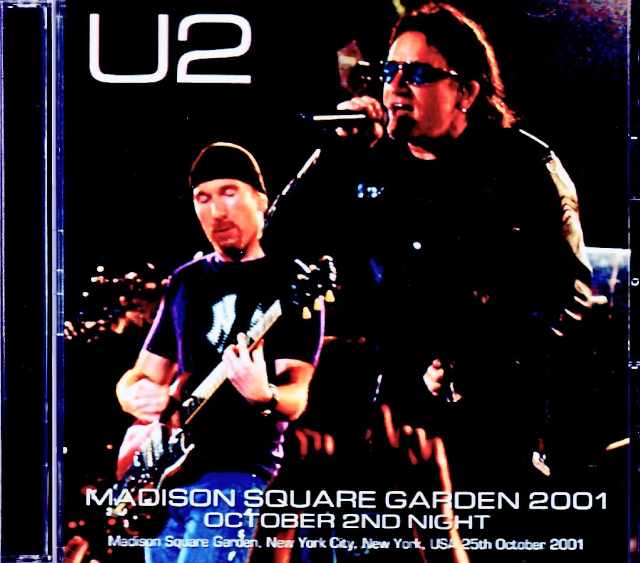 U2 ユーツー/NY,USA 10.25.2001 Complete Soundboard Edition