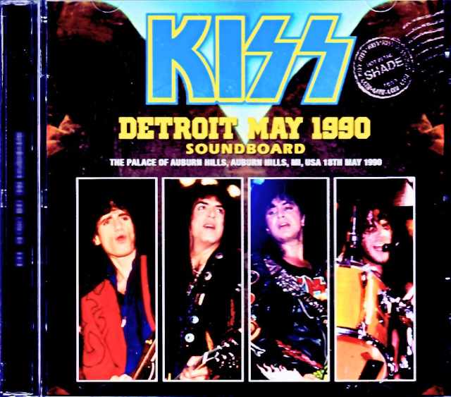 Kiss キッス/MI,USA 05.18.1990 Complete Soundboard Edition