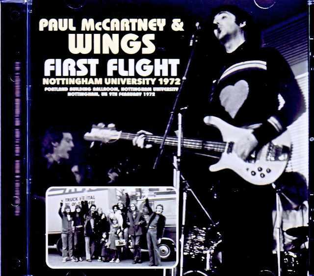 Paul McCartney Wings ポール・マッカートニー  ウイングス/England,UK 02.09.1972 Upgrade