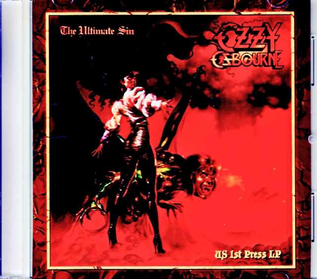 Ozzy Osbourne オジー・オズボーン/The Ultimate Sin Original US LP Edition