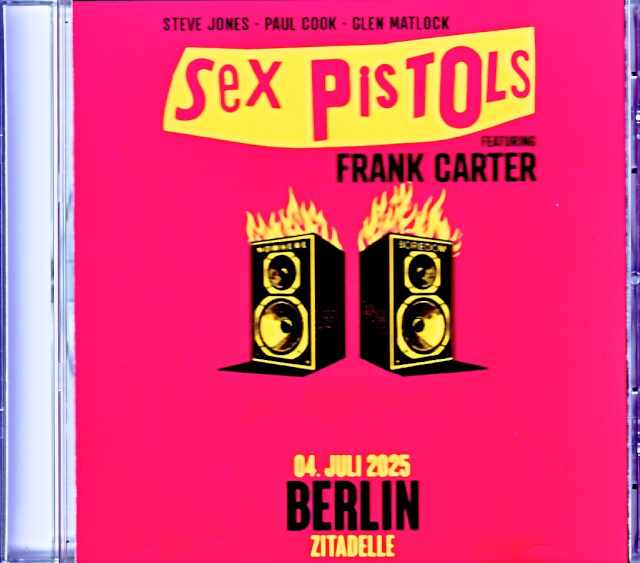 Sex Pistols Frank Carter セックス・ピストルズ フランク・カーター/Germany 07.04.2025 Complete