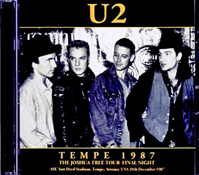 U2 ユーツー/AZ,USA 12.20.1987 Complete