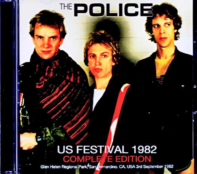 Police ポリス/CA,USA 09.03.1982 Complete