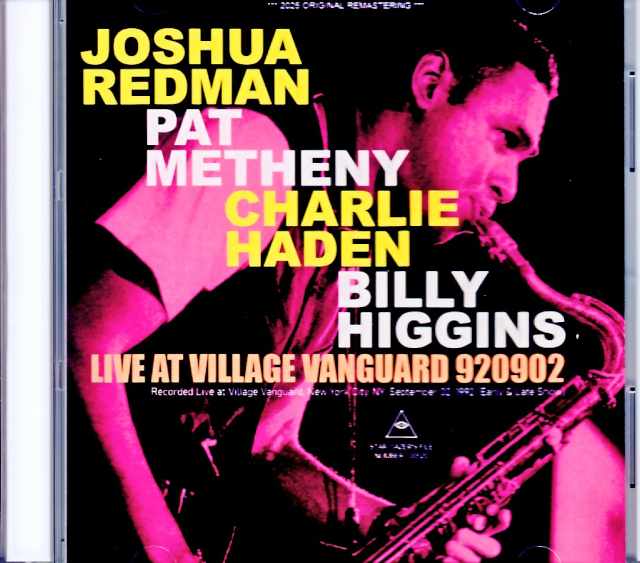 Joshua Redman Quartet  ジョシュア・レッドマン パット・メセニー/NY,USA 1992 2Shows