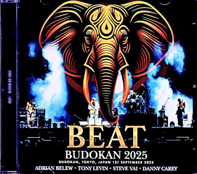 Beat Adrian Belew,Tony Levin,Steve Vai ビート/Tokyo,Japan 09.01.2025 Complete