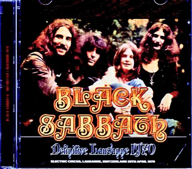Black Sabbath ブラック・サバス/Switzerland 04.29.1970 & more Upgrade