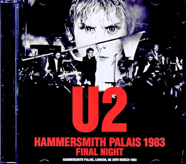 U2 ユーツー/London,UK 03.29.1983 Complete