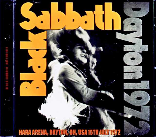 Black Sabbath ブラック・サバス/OH,USA 07.15.1972 Remastered