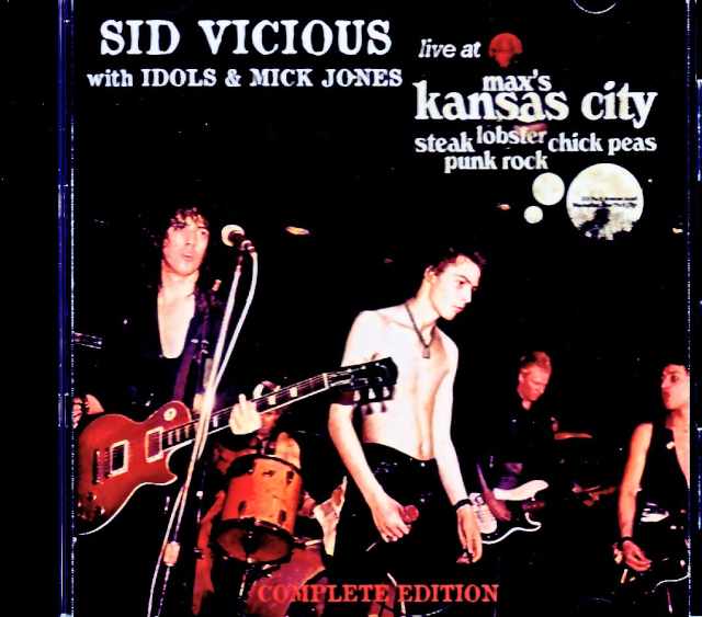 Sid Vicious and Idols Mick Jones シド・ヴィシャス ミック・ジョーンズ/NY,USA 1978 Complete