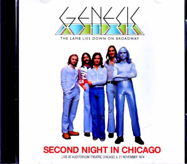 Genesis ジェネシス/IL,USA 11.21.1974 Complete