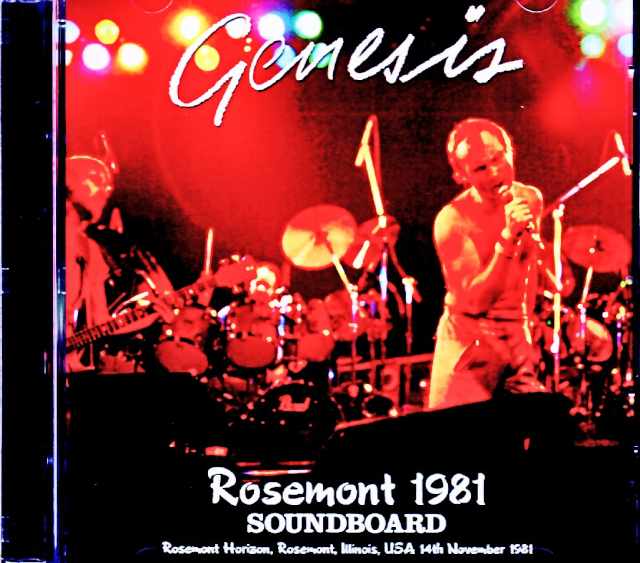 Genesis ジェネシス/IL,USA 11.14.1981 Complete Soundboard Edition