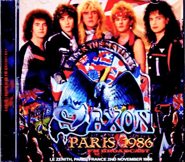 Saxon サクソン/France 11.02.1986 FM Broadcast Edition