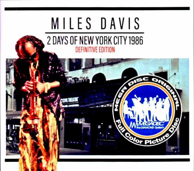 Miles Davis Bob Berg,Robben Ford マイルス。デイヴィス ロベン・フォード/NY,USA 1986 2Days