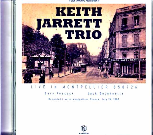 Keith Jarrett Trio キース・ジャレット/France 1985 Soundboard Edition