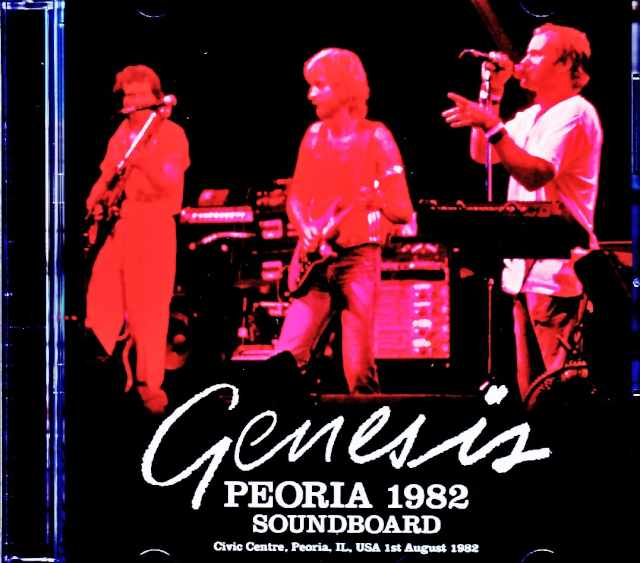 Genesis ジェネシス/IL,USA 08.01.1982 Complete Soundboard Edition