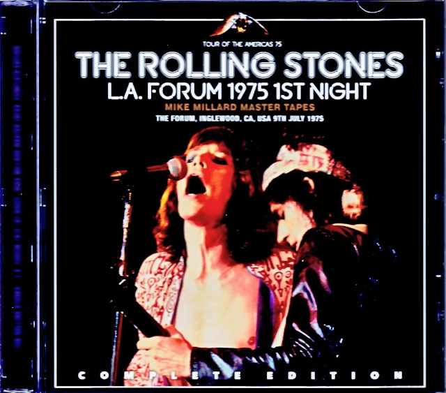 Rolling Stones ローリング・ストーンズ/CA,USA 07.09.1975 Complete Mike Millard Master Edition