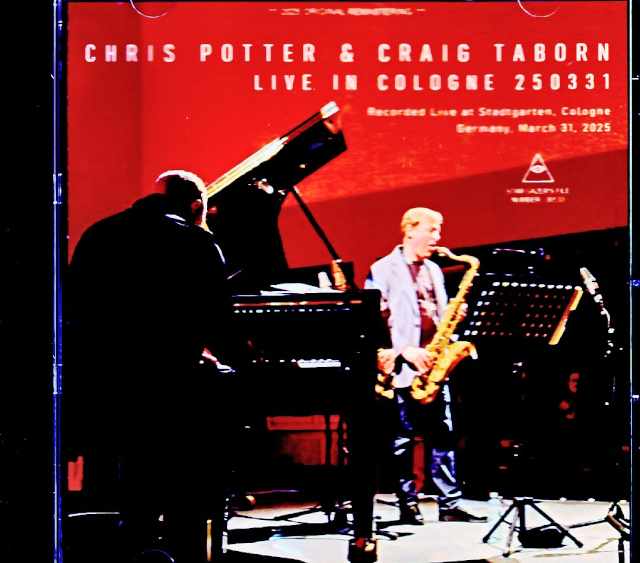 Chris Potter Craig Taborn クリス・ポッター クレイグ・テイボーン/Germany 2025 FM Broadcast Edition