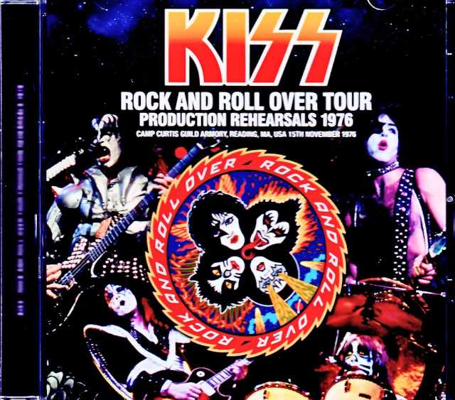 Kiss キッス/MA,USA 11.15.1976 Rehearsals Upgrade