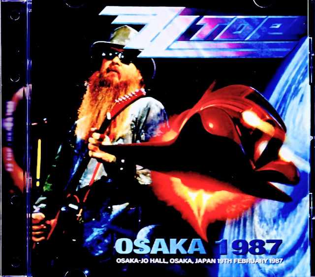 ZZ Top ZZ・トップ/Osaka,Japan 02.19.1987