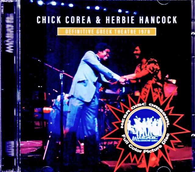 Chick Corea Herbie Hancock チック・コリア ハービー・ハンコック/CA,USA 1978 Mike Millard Master Edition