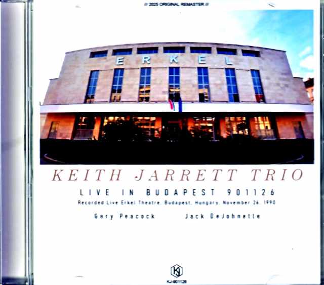 Keith Jarrett Trio キース・ジャレット/Hungary 11.26.1990