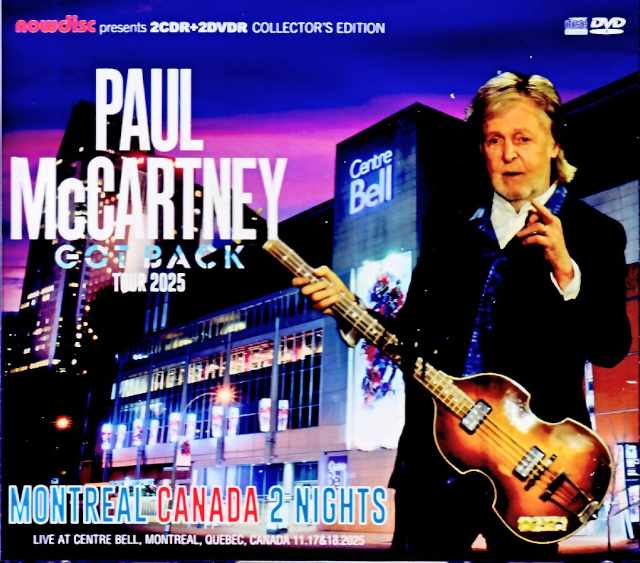 Paul McCartney ポール・マッカートニー/Canada 2025 2Days S & V