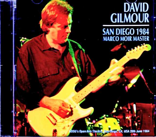 David Gilmour デヴィッド・ギルモア/CA,USA 06.20.1984 Complete Marco Moir Master Edition