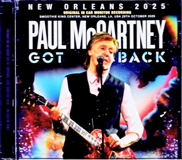 Paul McCartney ポール・マッカートニー/LA,USA 10.29.2025 Complete IEM Matrix Edition