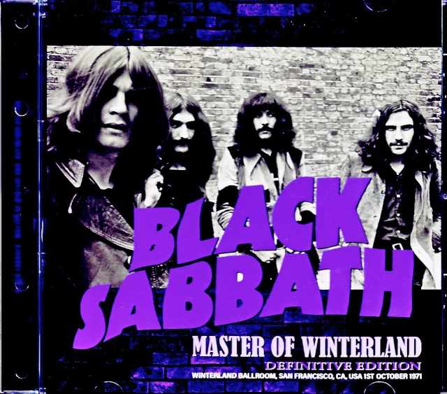 Black Sabbath ブラック・サバス/CA,USA 10.01.1971 Complete Upgrade
