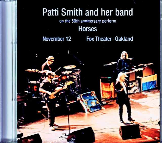 Patti Smith and Her Band パティ・スミス/CA,USA 11.12.2025 Complete