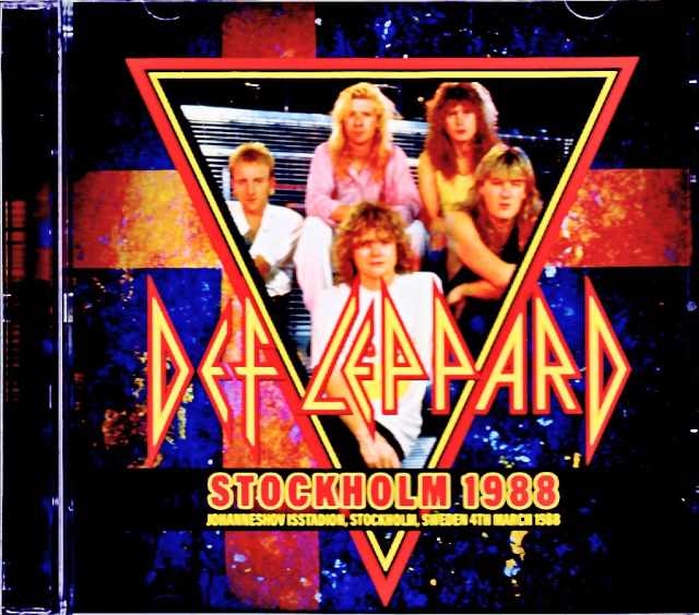 Def Leppard デフ・レパード/Sweden 03.04.1988 Complete