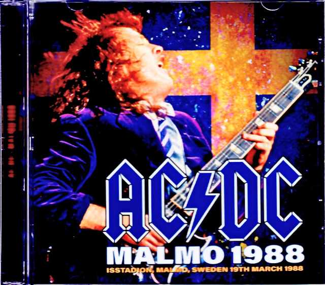 AC/DC エイシー・ディーシー/Sweden 03.19.1988 Complete