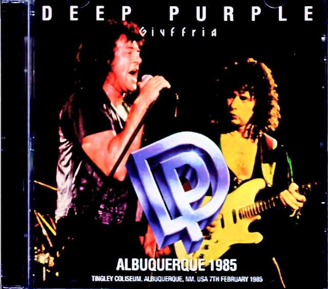 Deep Purple Giuffria ディープ・パープル/NM,USA 02.07.1985 Complete