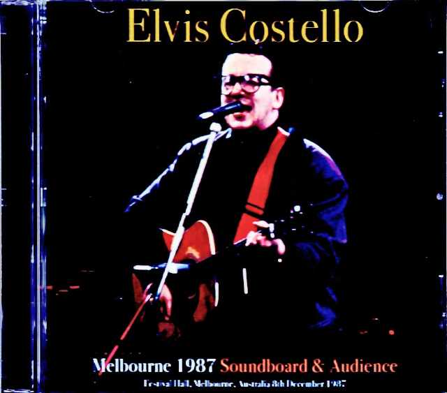 Elvis Costello エルヴィス・コステロ/Australia 12.08.1987