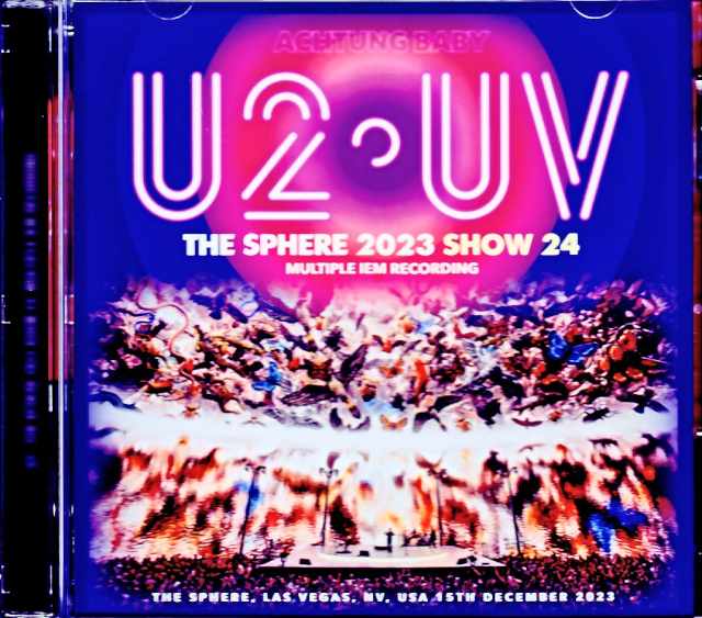 U2 ユーツー/NV,USA 12.15.2023 Complete IEM Matrix Edition