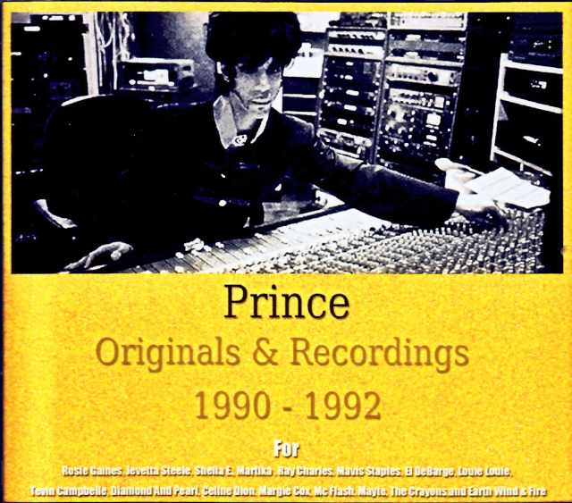 Prince プリンス/Originals and Recordings 1990-1992
