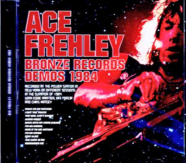 Ace Frehley エース・フレーリー/Studio Demos NY,USA 1984 Soundboard Edition