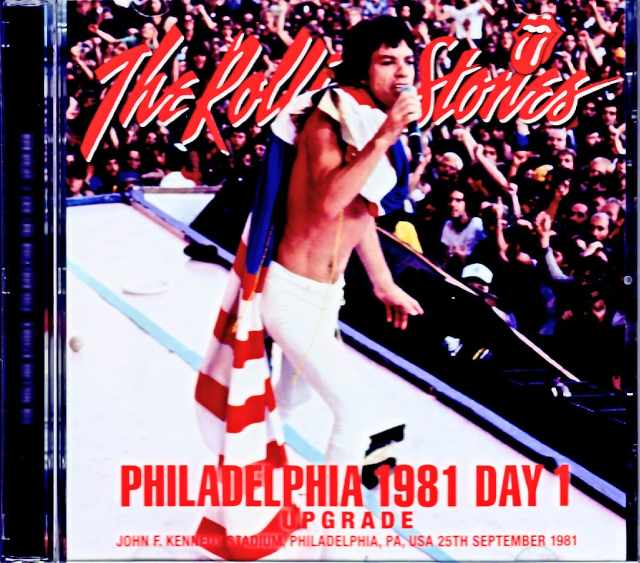 Rolling Stones ローリング・ストーンズ/PA,USA 09.25.1981 Soundboard Edition Upgrade