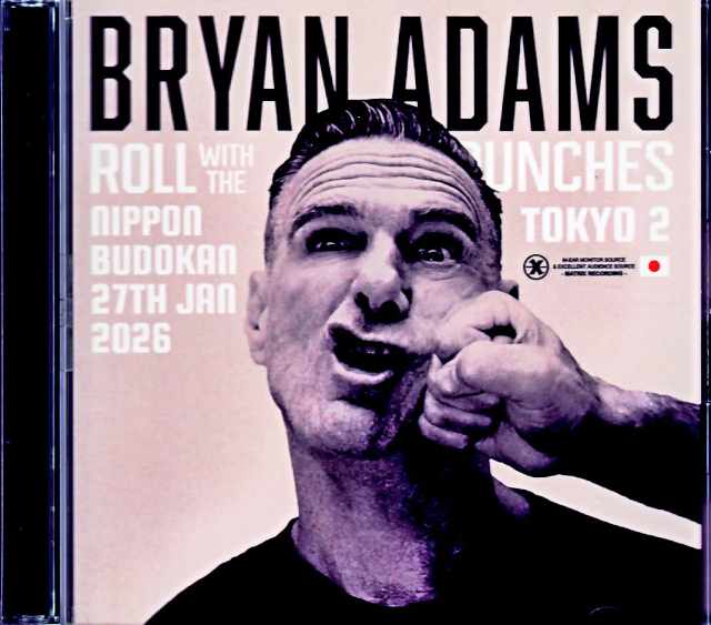 Bryan Adams ブライアン・アダムス/Tokyo,Japan 1.27.2026 Complete IEM Matrix Edition & more