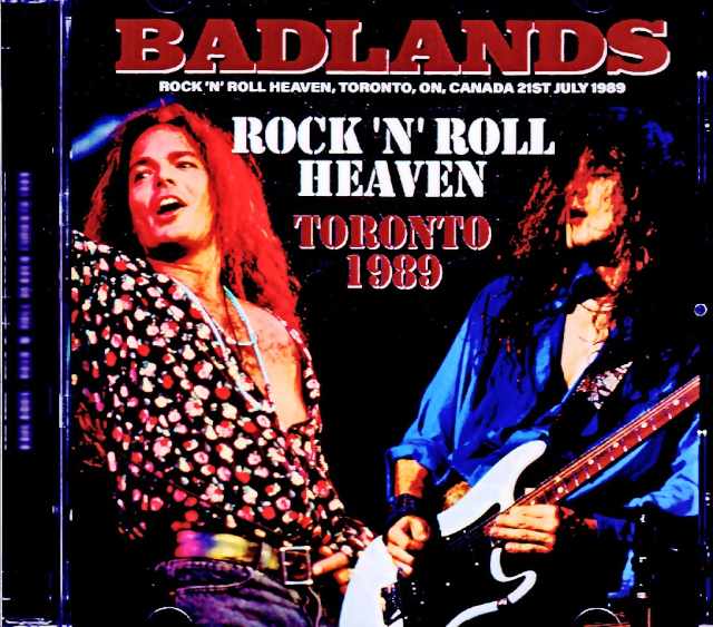 Badlands バッドランズ/Canada 07.21.1989 S & V
