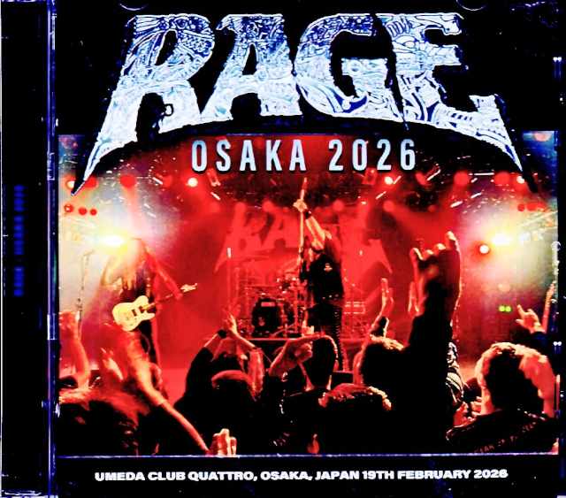 Rage レイジ/Osaka,Japan 02.19.2026 Complete