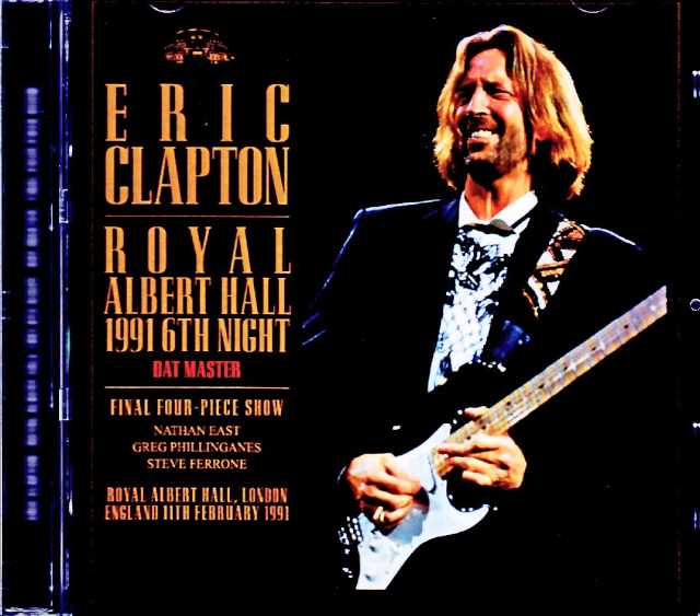 Eric Clapton エリック・クラプトン/London,UK 02.11.1991 DAT Master Edition