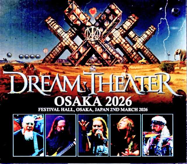 Dream Theater ドリーム・シアター/Osaka,Japan 03.02.2026 Complete Audience Source Edition