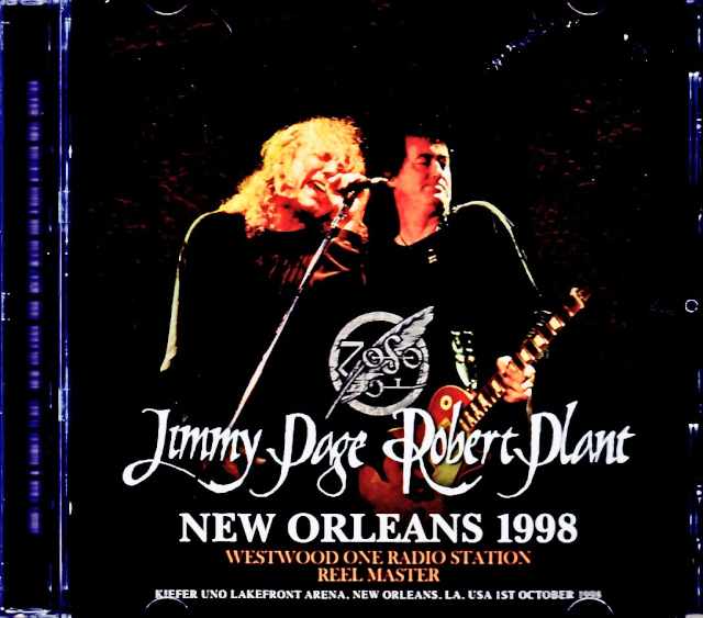 Jimmy Page Robert Plant ジミー・ペイジ ロバート・プラント/LA,USA 10.01.1998 Complete FM Broadcast Edition