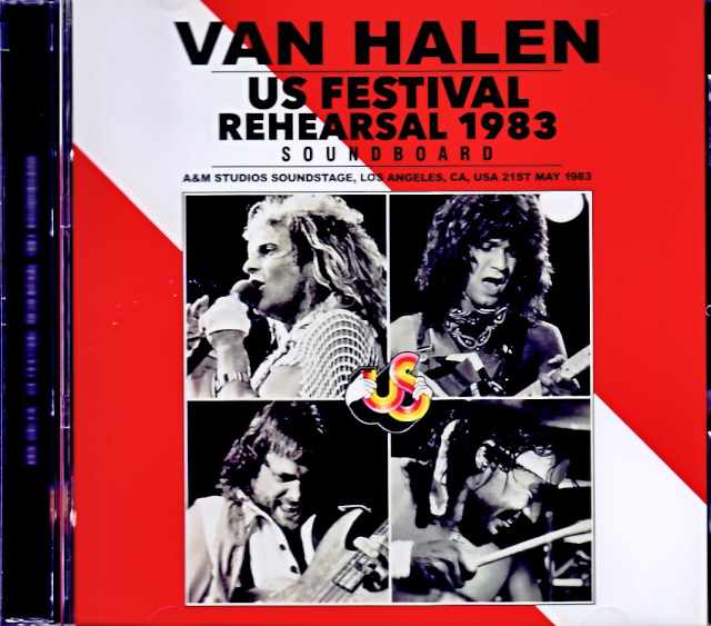 Van Halen ヴァン・ヘイレン/CA,USA Rehearsals 05.21.1983 Soundboard Edition