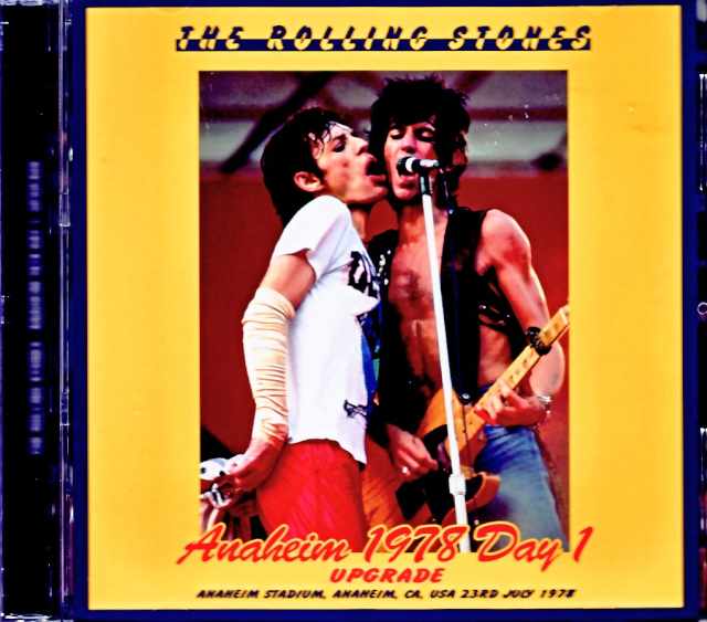Rolling Stones ローリング・ストーンズ/CA,USA 07.23.1978 Upgrade