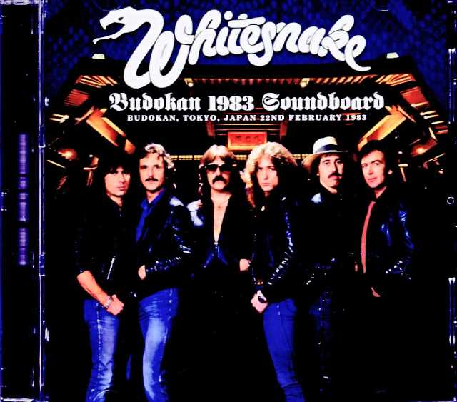 Whitesnake ホワイトスネイク/Tokyo,Japan 02.22.1983 Complete  Soundboard Edition
