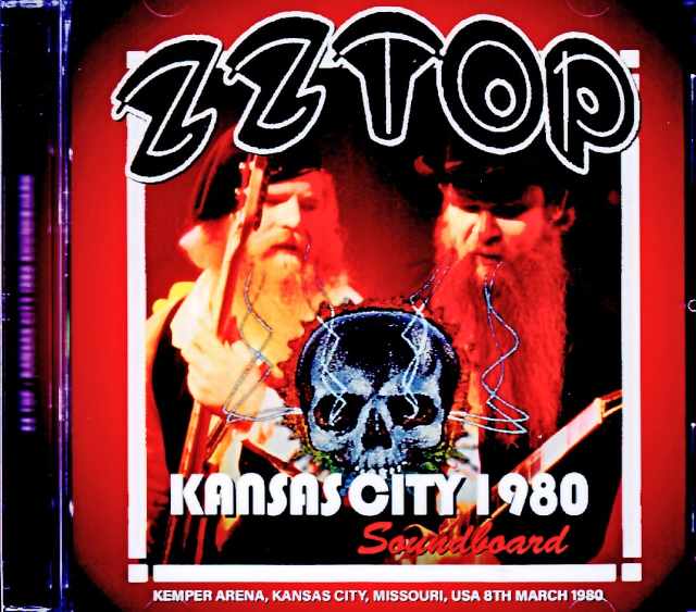 ZZ Top ZZ・トップ/MO,USA 03.08.1980 Soundboard Edition