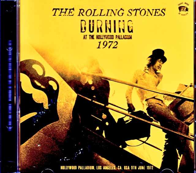 Rolling Stones ローリング・ストーンズ/Burning at the Hollywood Palladium 1972 LP Edition Remastered