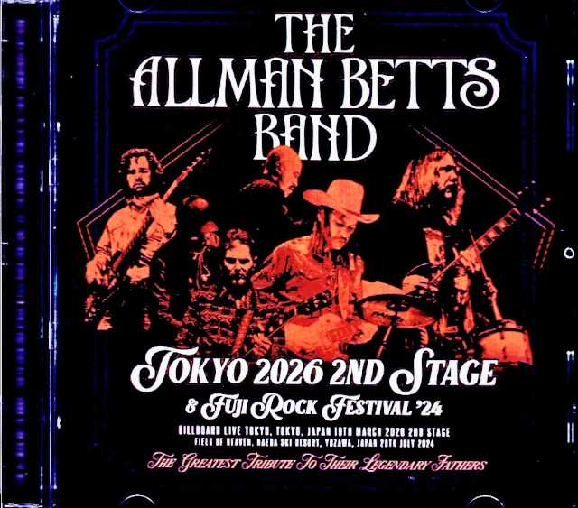 Allman Betts Band オールマン・ベッツ・バンド/Tokyo,Japan 2026 Complete & more